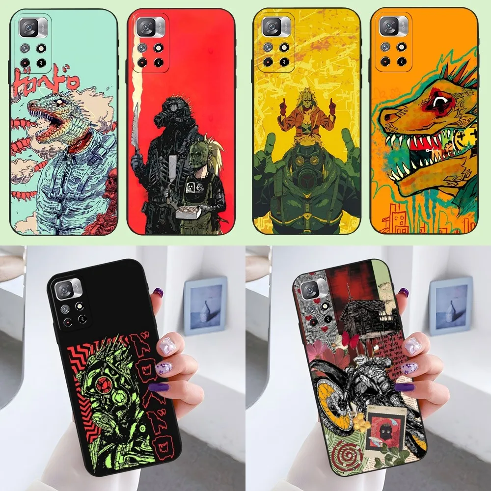 Dorohedoro Phone Case for Xiaomi Redmi Note 14 13 12 11 9 Ultra 10 Lite POCO F4 F5 X5 Pro Plus Cover