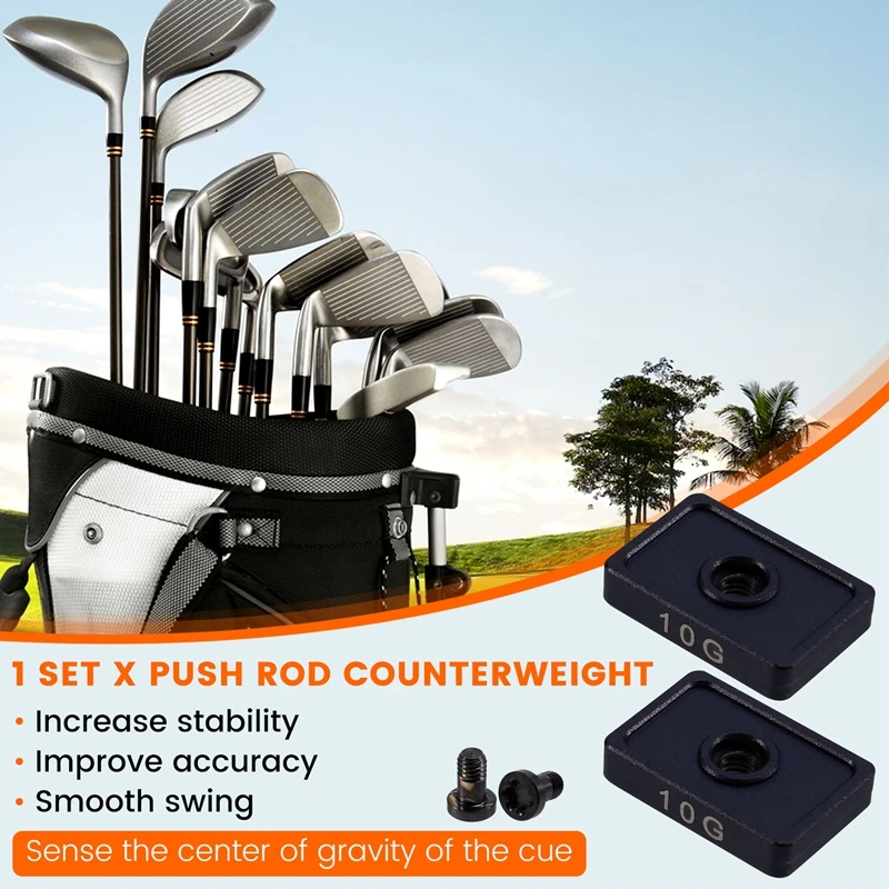 Golf Club Rod Weight Block Suitable For The Odyssey Putter Minimalist Weight Block