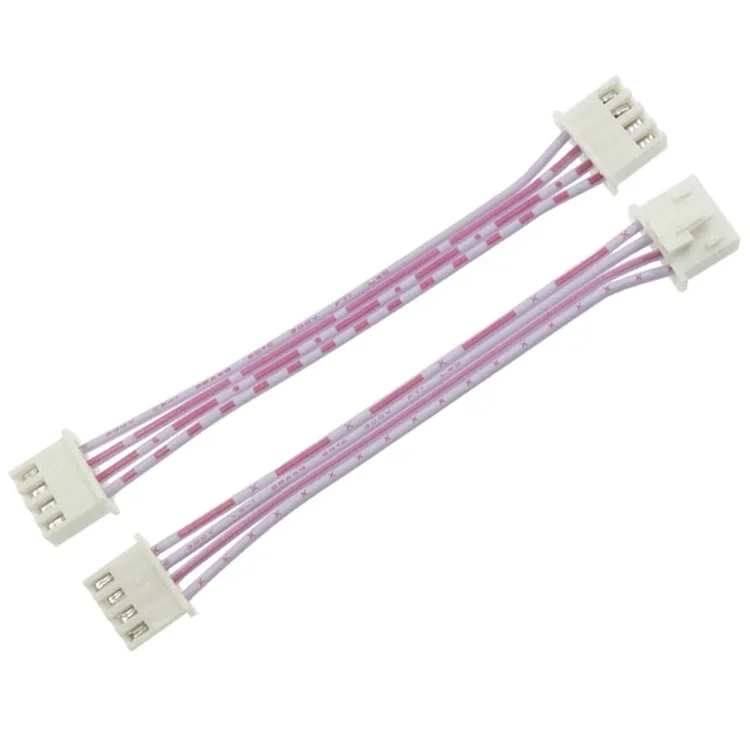 XHB2.54mm single head double head with lock Red and white lines 2P/3/4/5/6/8/10/12P 10-100CM