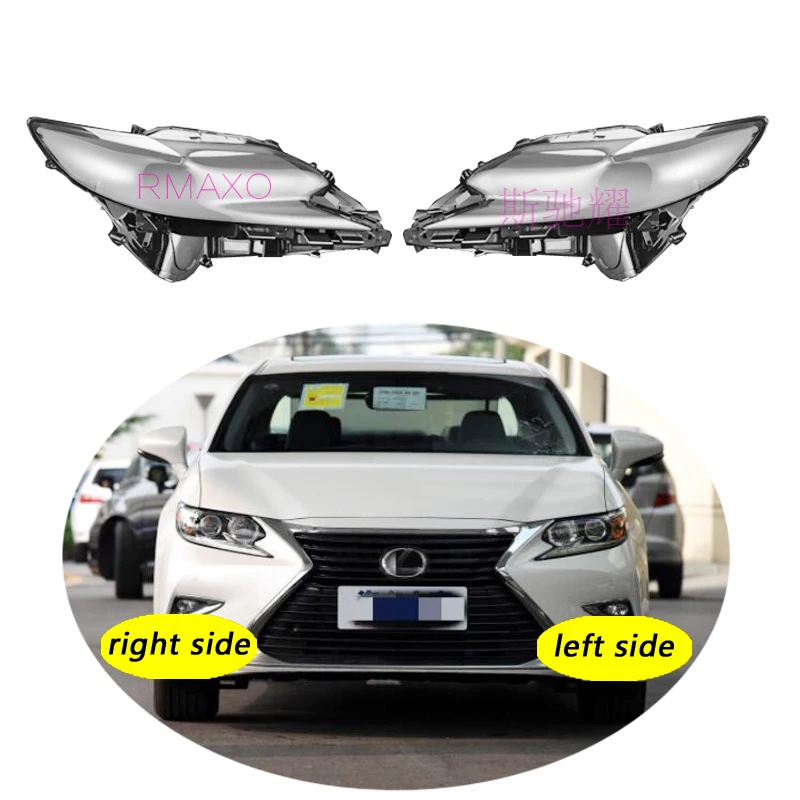 

Use For Lexus ES250 2015-2017 ES ES300 ES350 Transparent Headlamp Cover Lamp Shade Front Headlight Shell Lampshade Lens shell