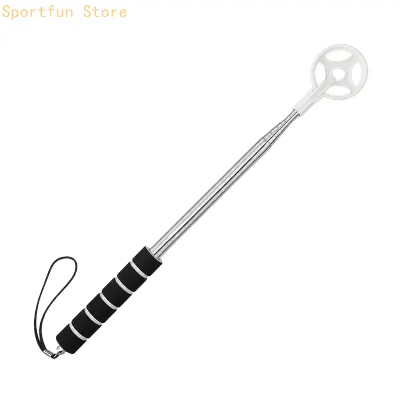 Golf Ball Pickup Tool Stainless Steel Telescoping Ball Collector for Golf Player X7JD