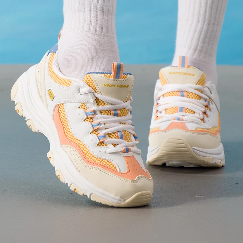 Skechers Women's Shoes Original Lightweight Fashionable Wear-Resistant Non-Slip New Fitness Training Outdoor Sports Casual Shoes 8730066-Wyl-5
