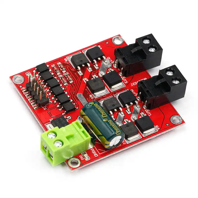 

Motor drive module 12/24V/7A160W dual DC motor drive board Module H bridge L298 logic