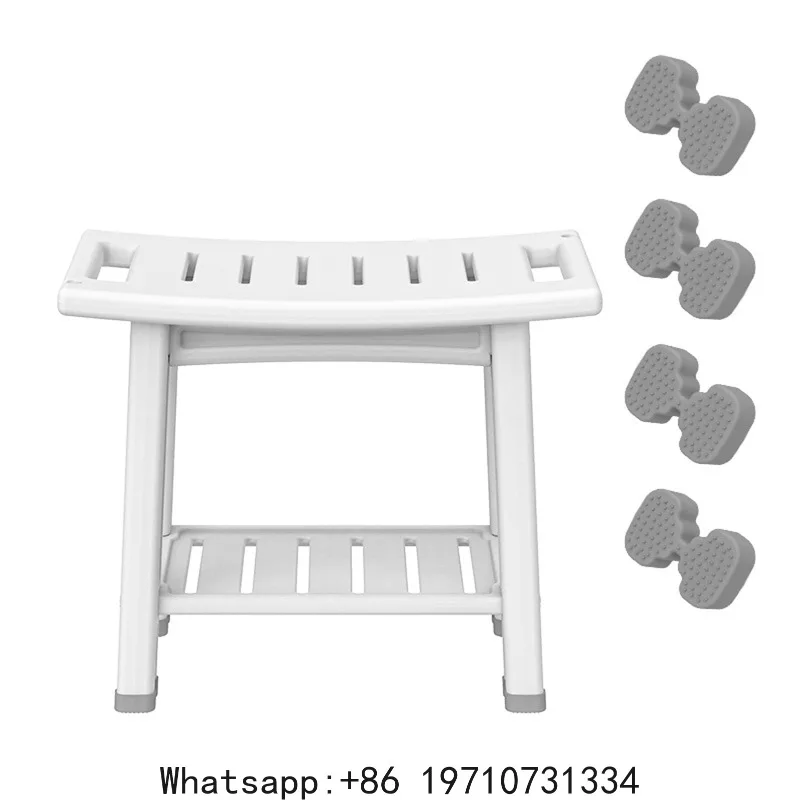 hdps-shower-benches-durable-shower-chair-2-tier-storage-spaces-and-dual-handles-waterproof-stool-with-non-slip-pads-for-shaving