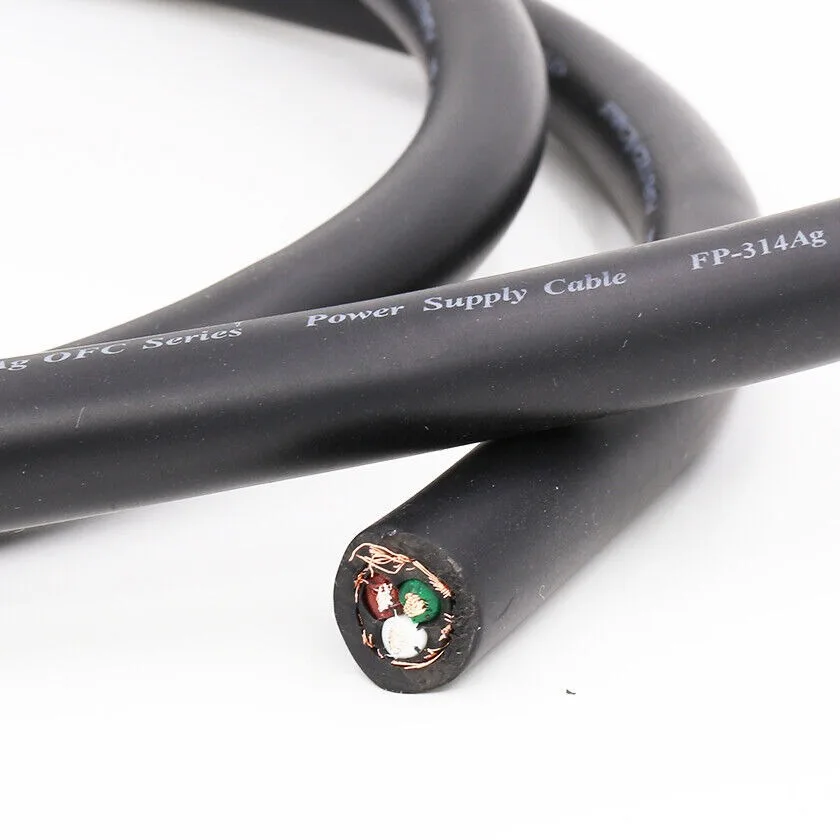 Audiocrast 14AWG Silver Plated OFC Bulk Cable Hifi Audiophile For DAC Linear Power Supply
