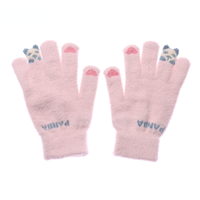 2022 Elastic Full Finger Gloves Warm Thick Cycling Driving Fashion Women Men Winter Warm Knitted Woolen Outdoor Gloves