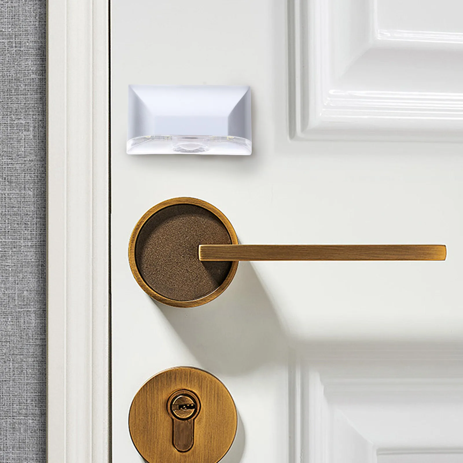 

Led Sensor Motion Lamp For Home Door Keyhole Light Stairway Auto Pir Infrared Night Lamp Keyhole Auto Illumination No