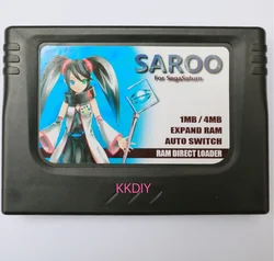 English Menu SAROO for Sega Saturn Console Retro Game through 1.37 Ver SS Everdrive