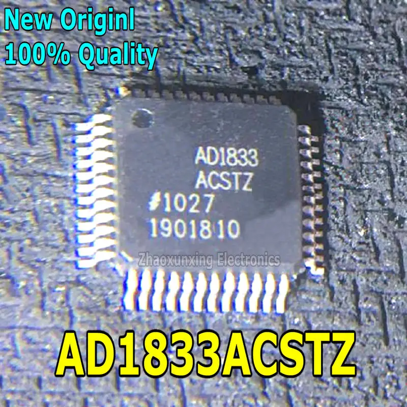 

1 шт. новый набор микросхем AD1833ACSTZ AD1833ACST AD1833 QFP-48