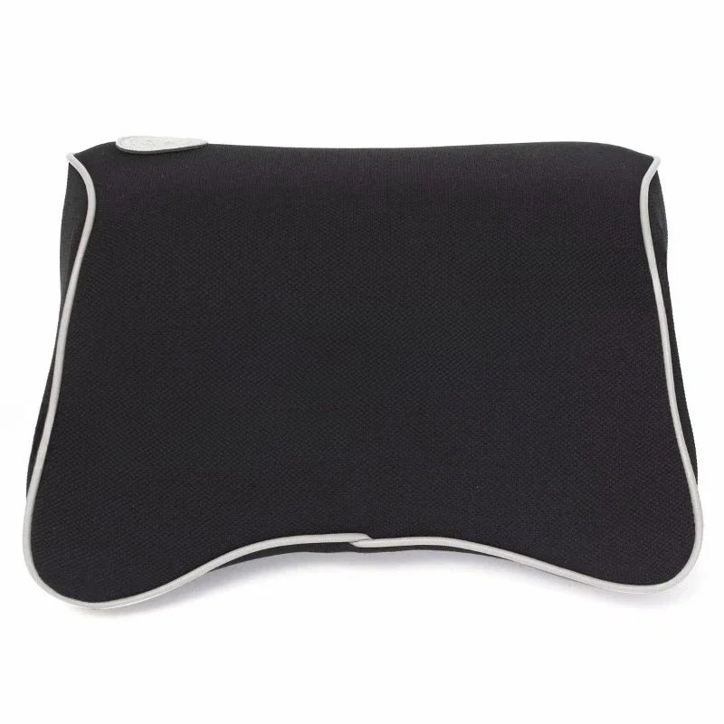 3D space black car seat headrest massage memory foam cushion pillow car headrest support headrest relieve fatigue