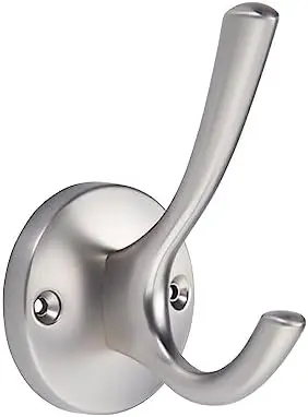 

Набор из 5 настенных крючков TUNNY из матового никеля - прочные крючки из цинкового сплава для ванной, халатов и одежды