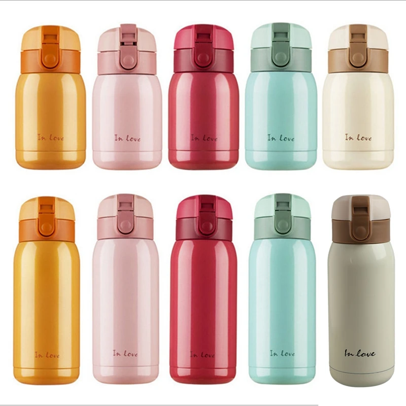

KYCOR-Mini Stainless Steel Big Belly Thermos Bottle(SKY BLUE)200Ml