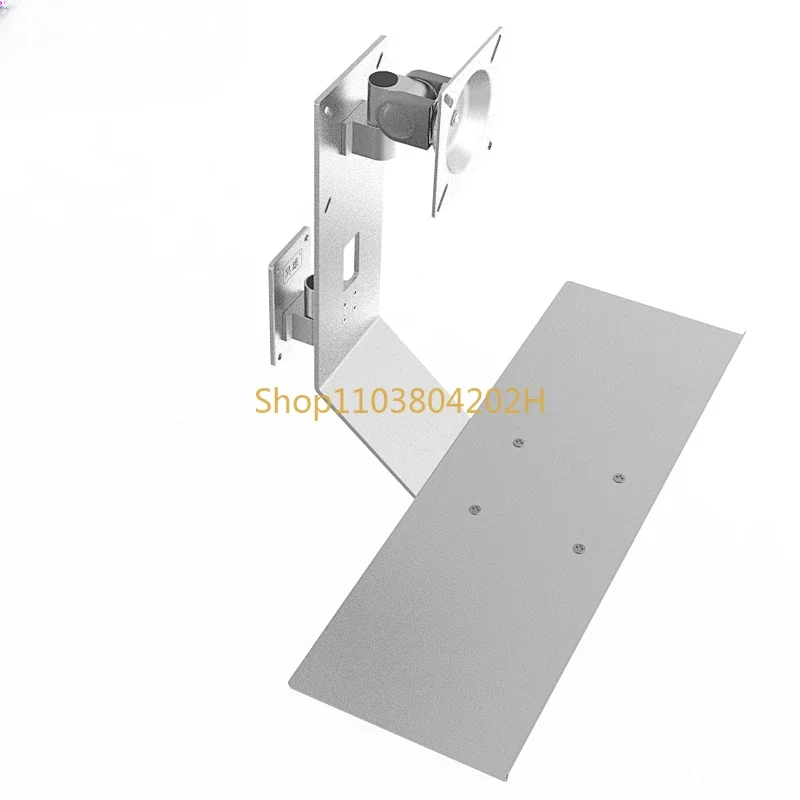 Monitor Holder Arm with Universal Keyboard Mouse Holder Standing Workstation Industrial Machine Tool Integrated Machine Wall