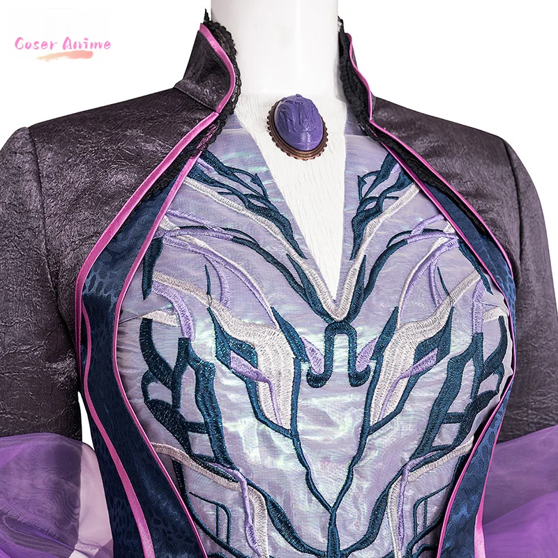 فيلم أجاثا هاركنيس تأثيري أجاثا كوس جميع على طول زي جديد أنيق معطف على شكل ثوب شال اكسسوارات مجموعة حفلة عيد الميلاد مجموعة كاملة