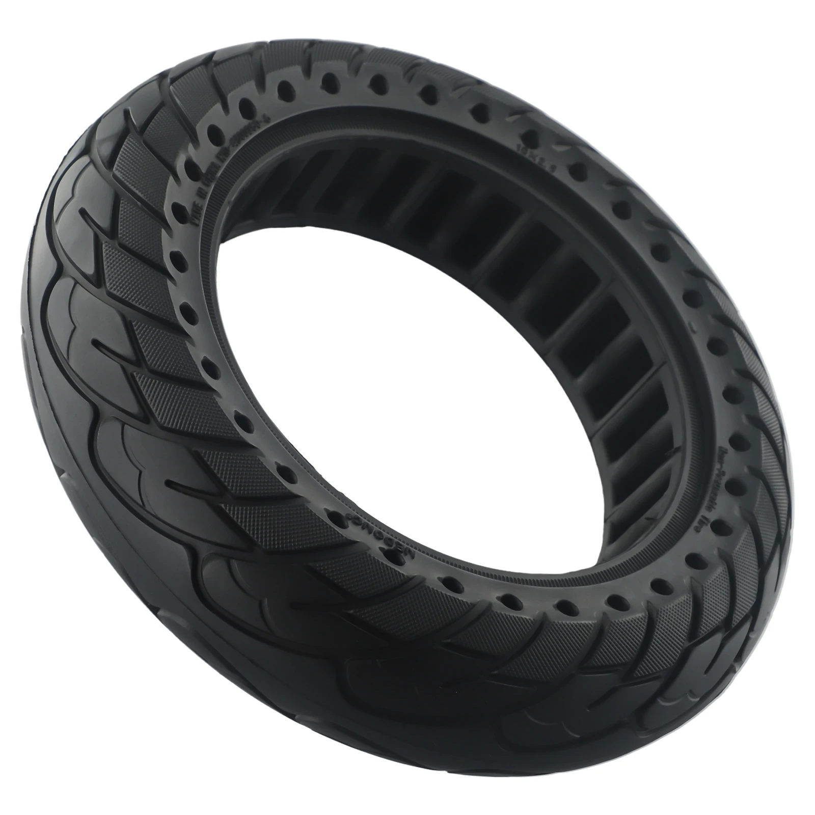 

10 Inch Solid Tire for Ninebot Max G30 E Scooter, Long lasting and Deformation resistant, Easy to Install, Black
