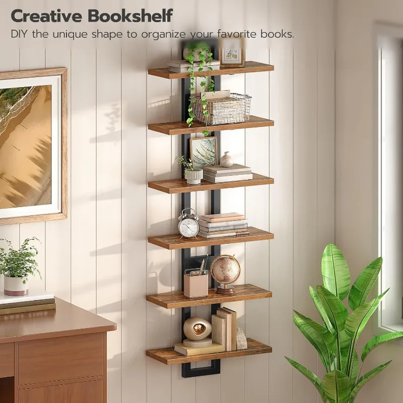 Wall Mounted Storage Rack Large Capacity Bathroom Shelf Kitchen Spice Organizer Living Room Decorative Background Wall Shelf
