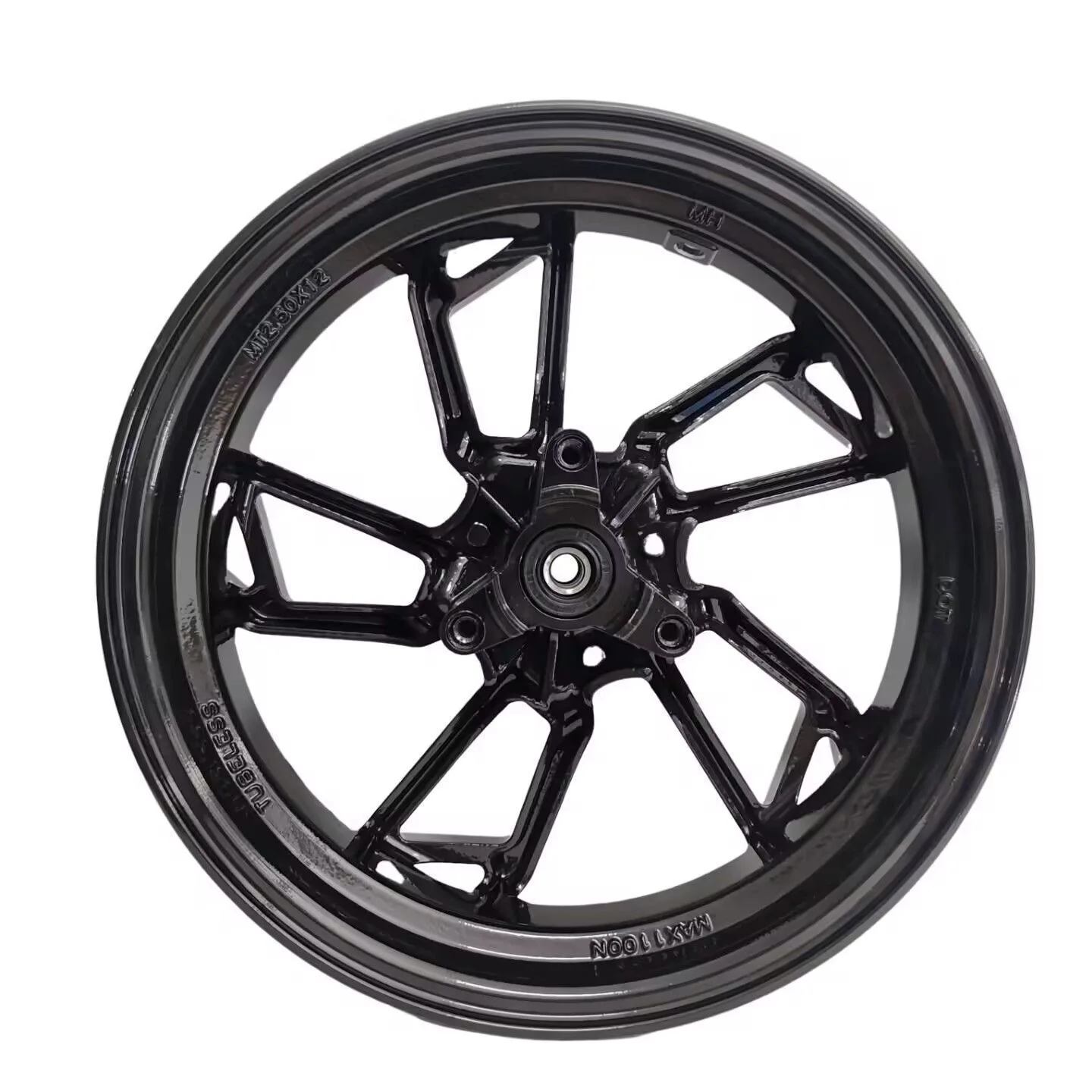 Universal 12*2.5 Motorcycle chrysanthemum-type modified front wheel Rims For CygnusX BWS RSZ Little Monkey M3 M5 Niu Ninebot