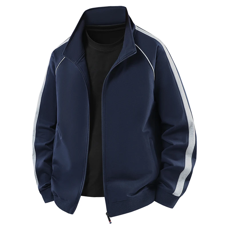 Plus size 6xl 7xl 8xl outono inverno jaqueta bomber outwear beisebol jaquetas de algodão puro dos homens blusão esportes correndo jaquetas
