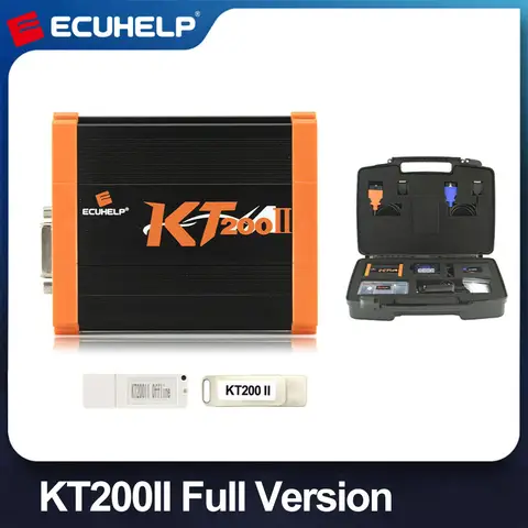 ECUHELP KT200II ECU 프로그래머, 풀 마스터, 오프라인 워크스테이션 ECU 칩 튜닝 도구, DTC OBD, BOOT, BDM, JTAG