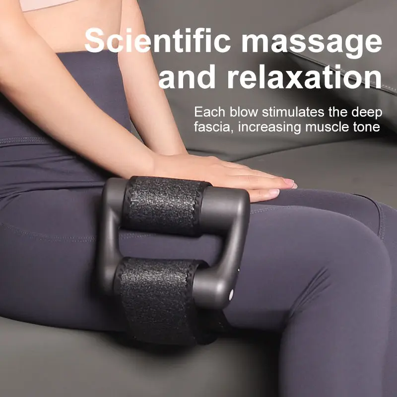 Muscle relaxation massager with 5 gears, new design, for the whole body, shoulder, neck, calf, abdominal massage belt