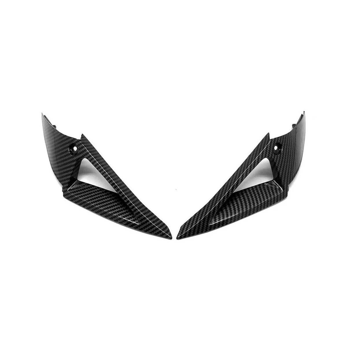 

Motorcycle Carbon Fiber Finish Headlight Side Panels Cover Fairing for HONDA CBR1000RR CBR 1000RR 2004 2005