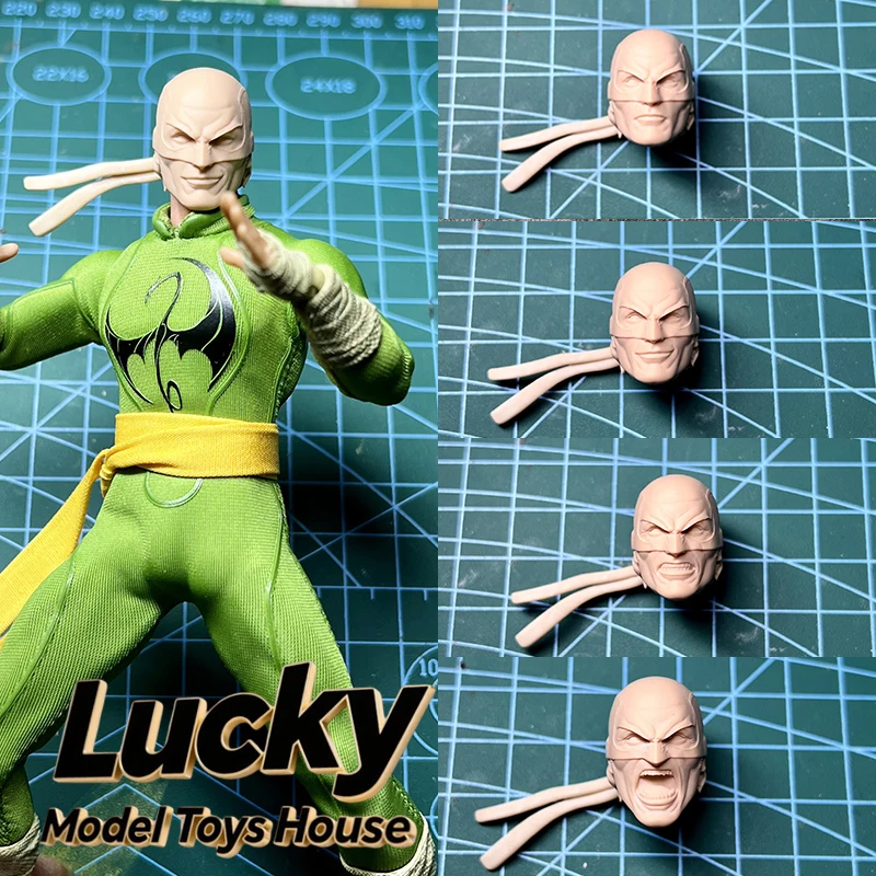 Aliexpress 1/12 Danny Fist Fighter Man Soldier Unpainted Head Sculpture Toys Accessory Customization For 6" Ml Mezco 7" Mcfarlane Body - Aliexpress Deal