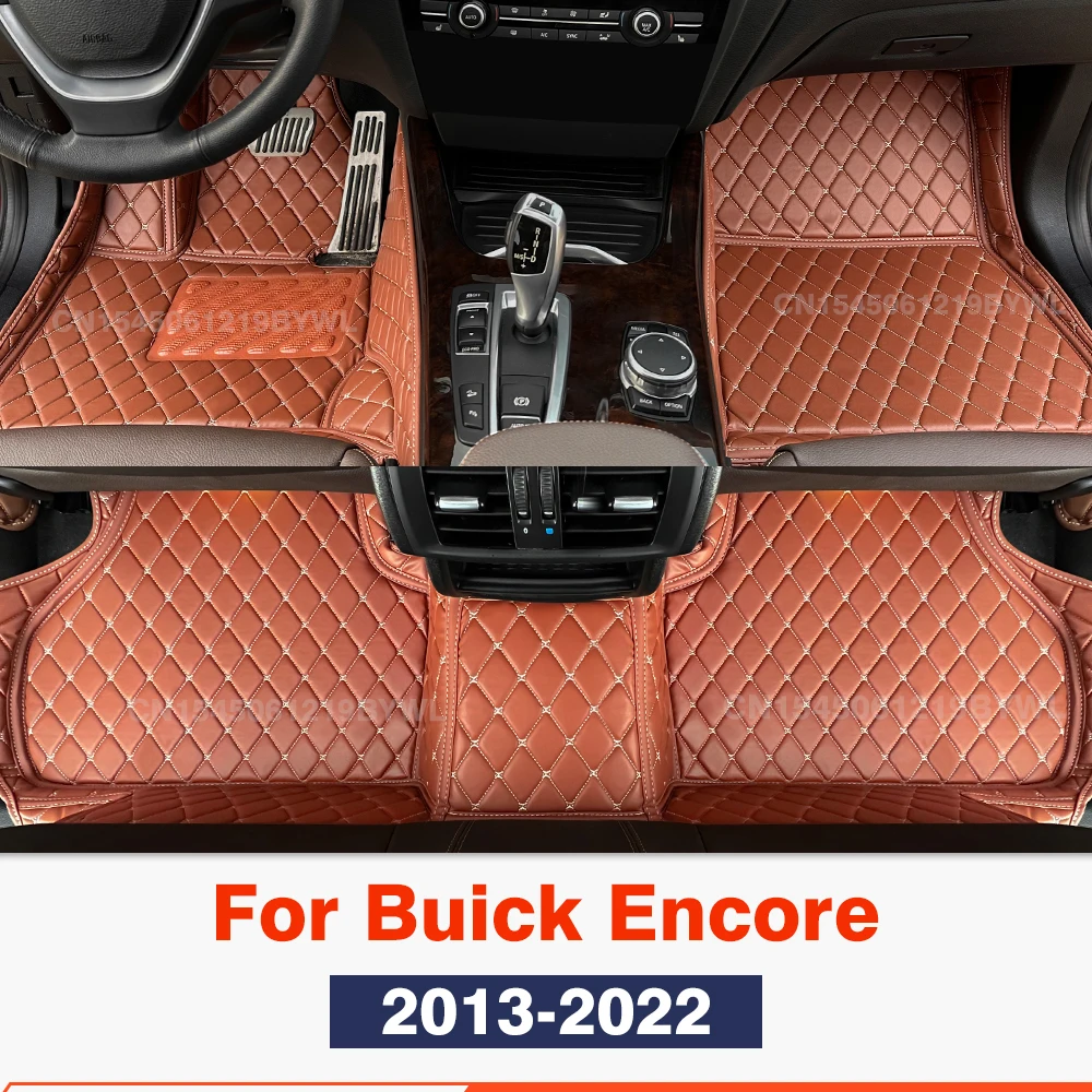 

Для Buick Encore 2013-2022 пользовательские автомобильные коврики автомобильный ковер чехол аксессуары для интерьера защитная накладка 2021 2020 2019 2018