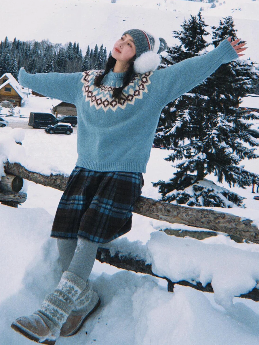 REDDACHiC, pantalones cortos de Tweed a cuadros de talla grande para mujer, faldas plisadas con cintura elástica, Bermudas, pantalones escolares Vintage Y2k Harajuku