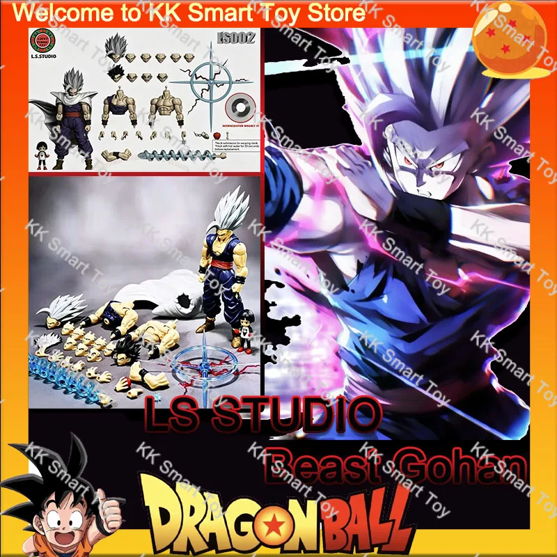 

Hot LS L.S.Studio Son Gohan Figure Dragon Ball Super Saiyan Beast Gohan Super Hero Anime Action Figures Model Kids Toys Gifts