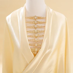 Caucasian Style Women's Chest Jewelry Hollow-Out Jewelry Brooch Combination Hanging Ornaments