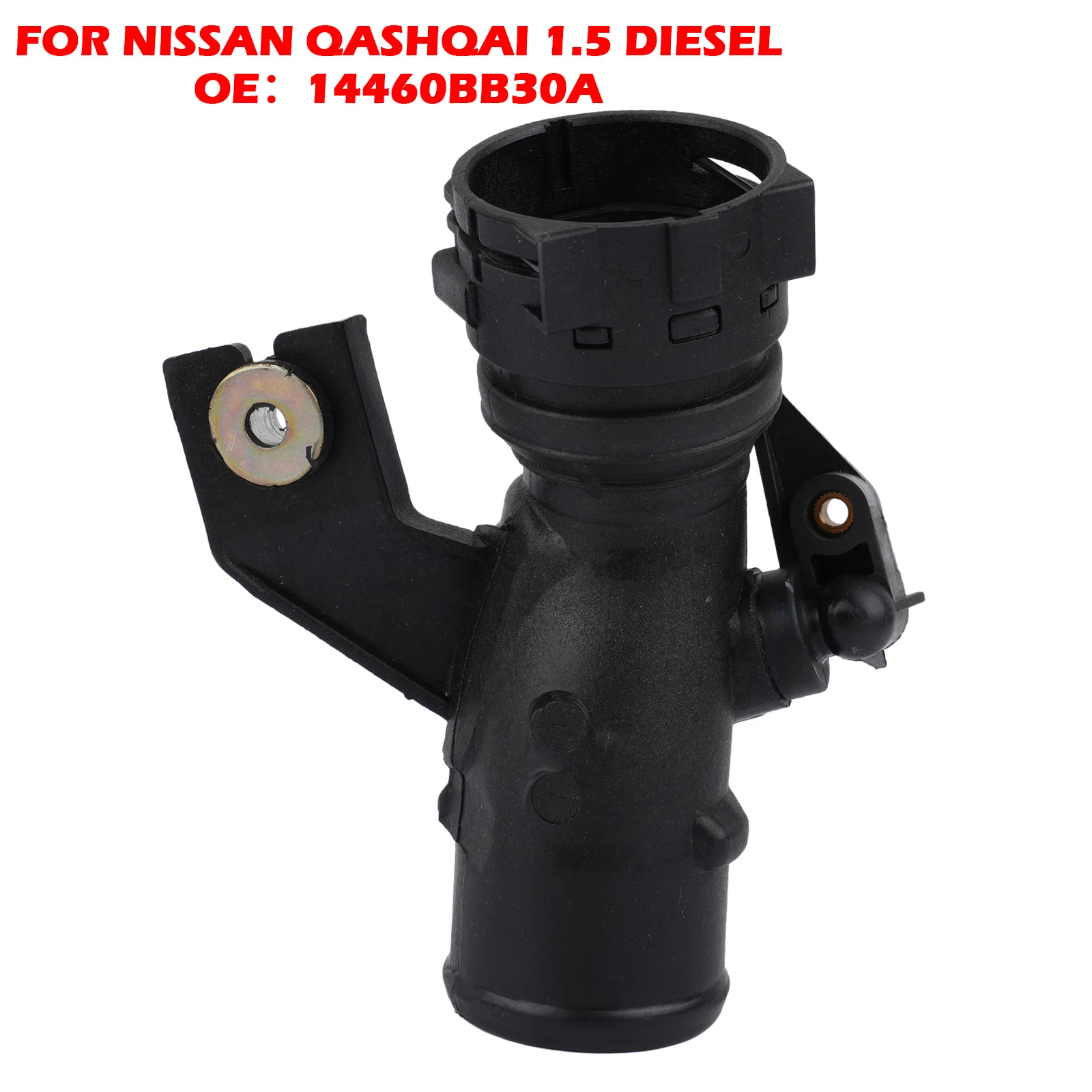 FOR NISSAN QASHQAI 1.5 Tube Boost Pressure Turbo Pipe 180mm Intake Turbo Pipe 14460BB30A Adapter Turbine Table