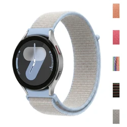 Band For Samsung Galaxy Watch 7/FE/4/5 Pro/6 classic/active 2 44mm 40mm Nylon correa Bracelet Huawei GT 4 5 6 20mm 22mm Straps