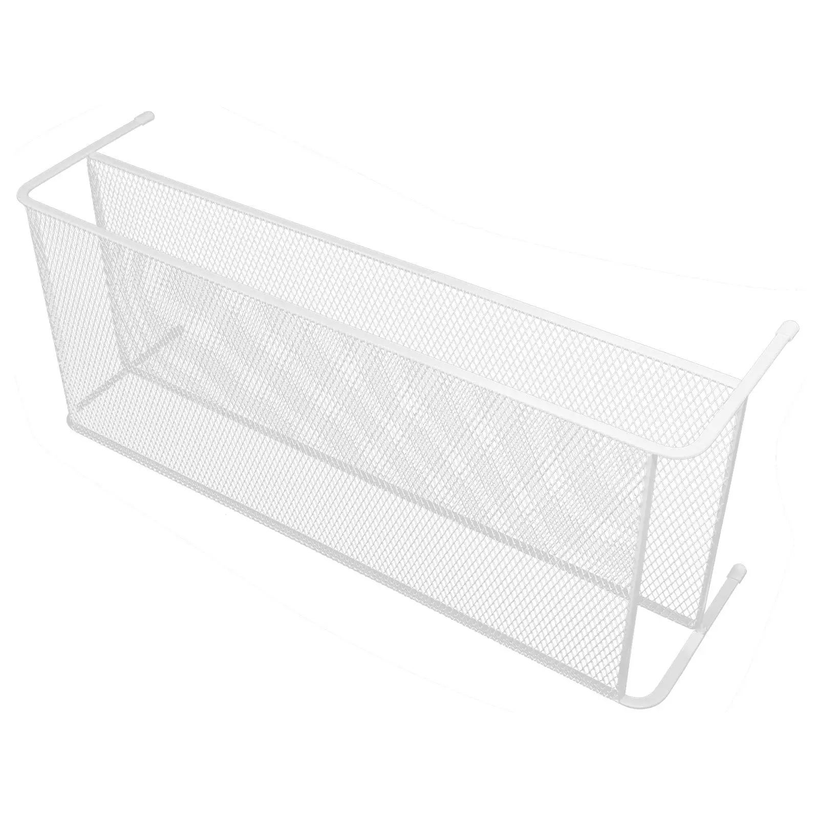 

Metal Monitor Stand Single Layer White Long Desktop ganizer Laptop Riser Computer Screen Holder For Home Office
