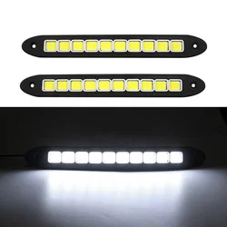 2PCS Flexible Daytime Running Light COB DRL LED Car Lamp External Lights Auto accessories Car Styling DRL Led Lights