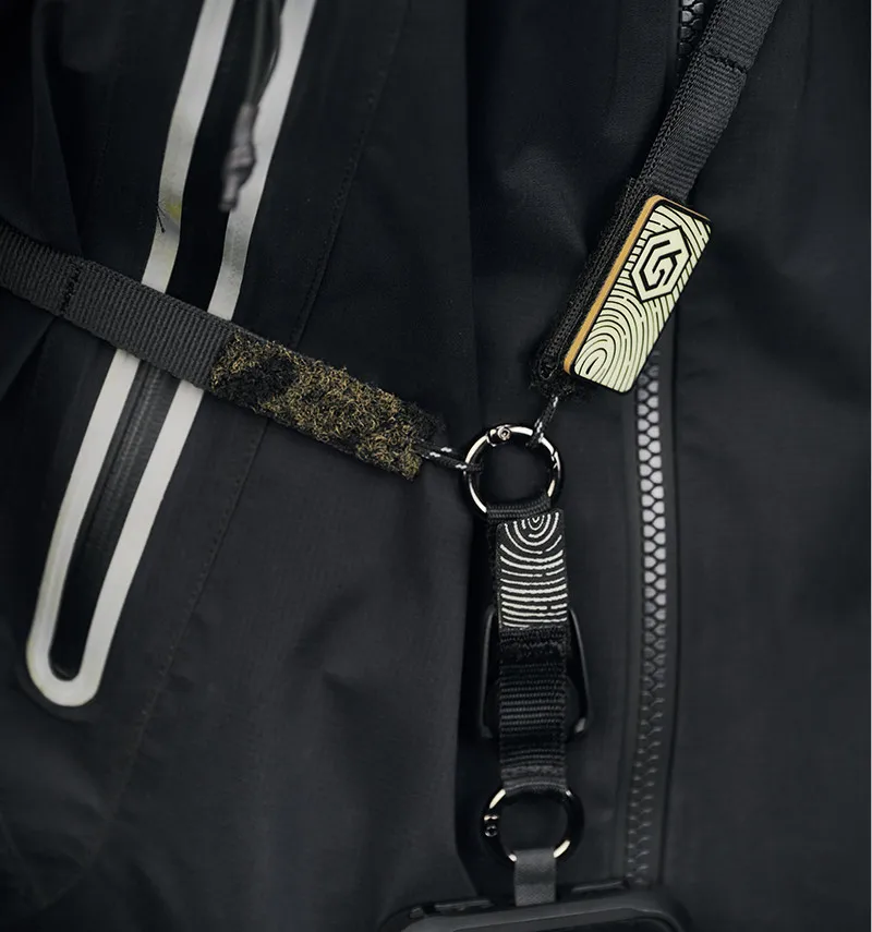 خطاف مخبأ مغناطيسي تكتيكي، حزام للهاتف المحمول ذو نقطة واحدة مع حزام تكتيكي مزخرف EDC متعدد الأغراض #2