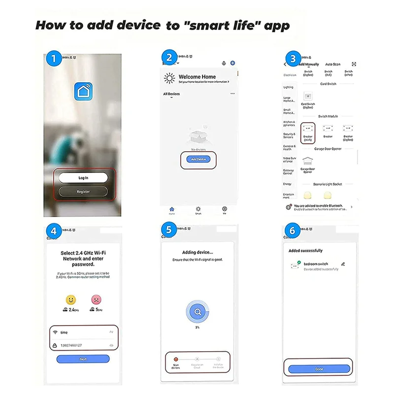 T21C 6X Mini Smart Wifi Relè Interruttore, Modulo Interruttore Della Luce Timer FAI DA TE Applicazione Smart Life/Tuya, Telecomando Senza Fili