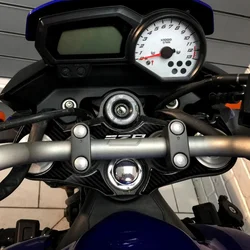 For Yamaha FZ8 2010-2014 3D Carbon Fiber Triple Tree Yoke Cover Protector Tank Pad