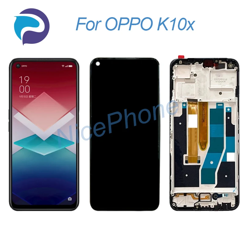 

for OPPO K10x LCD Screen + Touch Digitizer Display 2412*1080 PGGM10 K10x LCD Screen Display