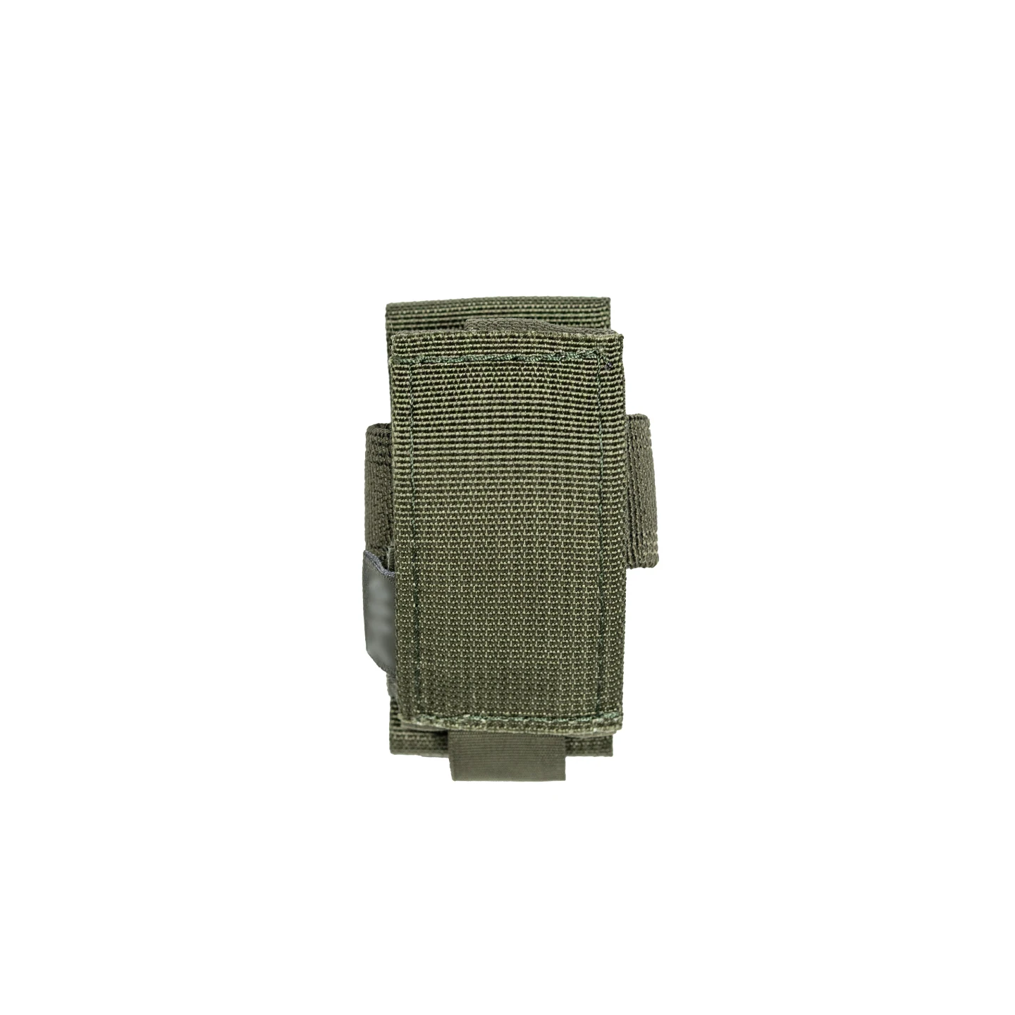 Tactical Radio Hand Mic Pouch, Molle Compatible, 500D Nylon Walkie Talkie Holder, Secure Elastic Strap, Low Profile