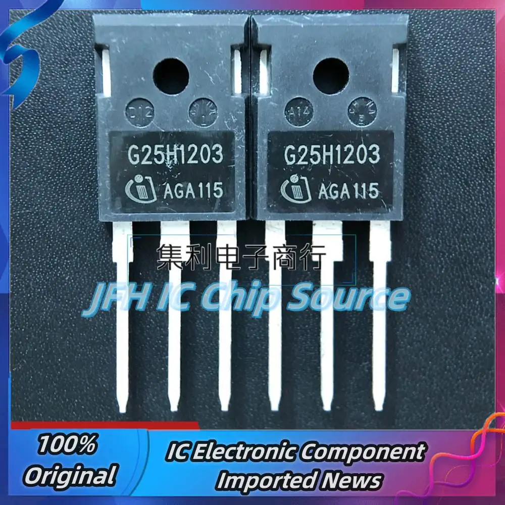 5PCS-10PCS  G25H1203  IGW25N120H3 IGBT 1200V 25A Best Quality Stock