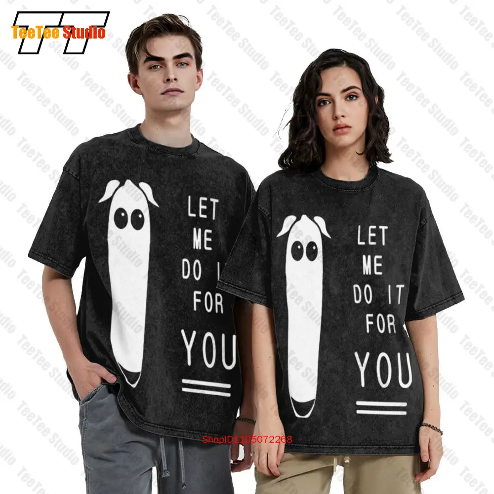 تي شيرت Let Me Do It For You Longnose Dog Vintage كبير الحجم من Nose Borzoi UI3I