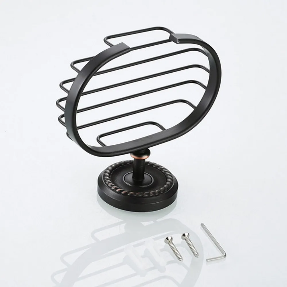 Black Oil Rubbed Brass Bathroom Wall Mounted Soap Dish Holder aba216