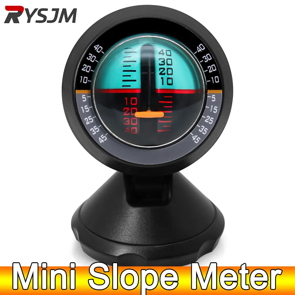 AD Mini compteur de pente Portable Angle pente niveau mètre détecteur équilibreur voiture véhicule inclinomètre ange niveau trouver outil voyageurs