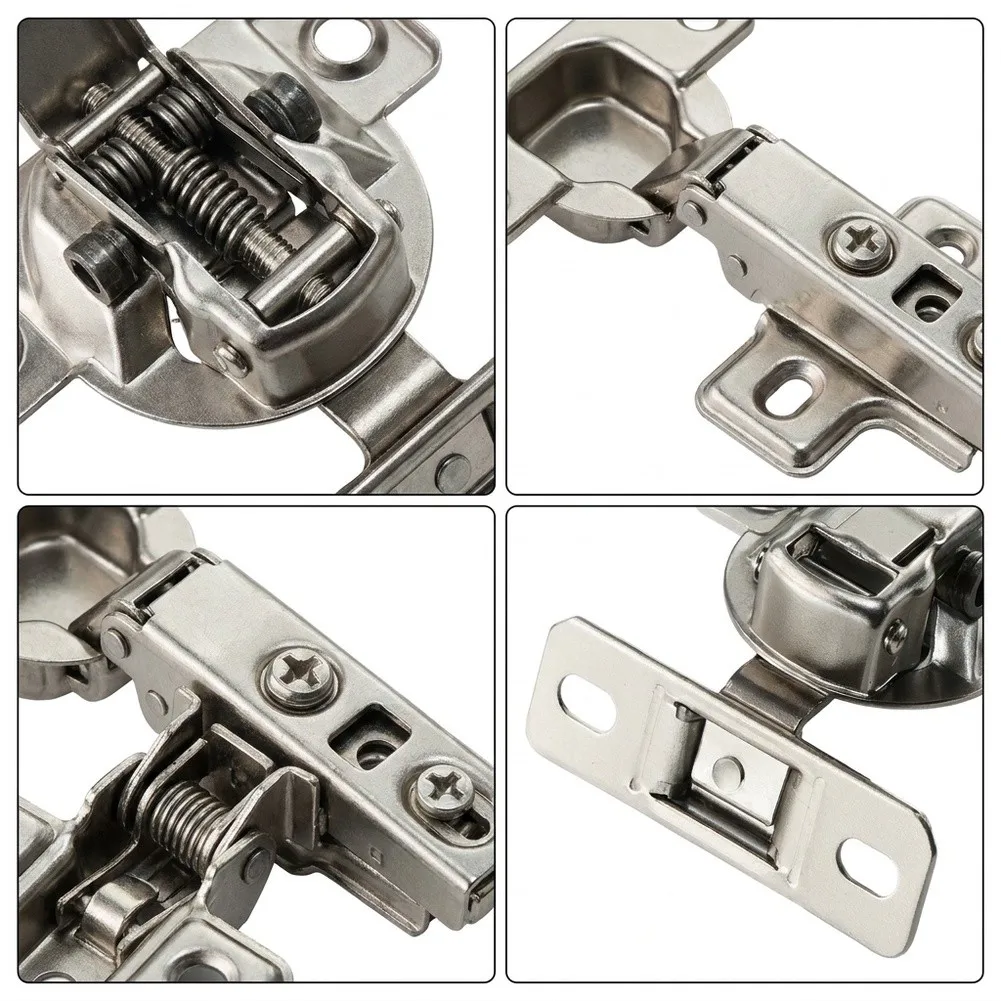 Hydraulic Damping Hinge Concealed Hinge Integrated Hydraulic Soft Close Hinge Concealed Hinge Silent Buffer Mechanism