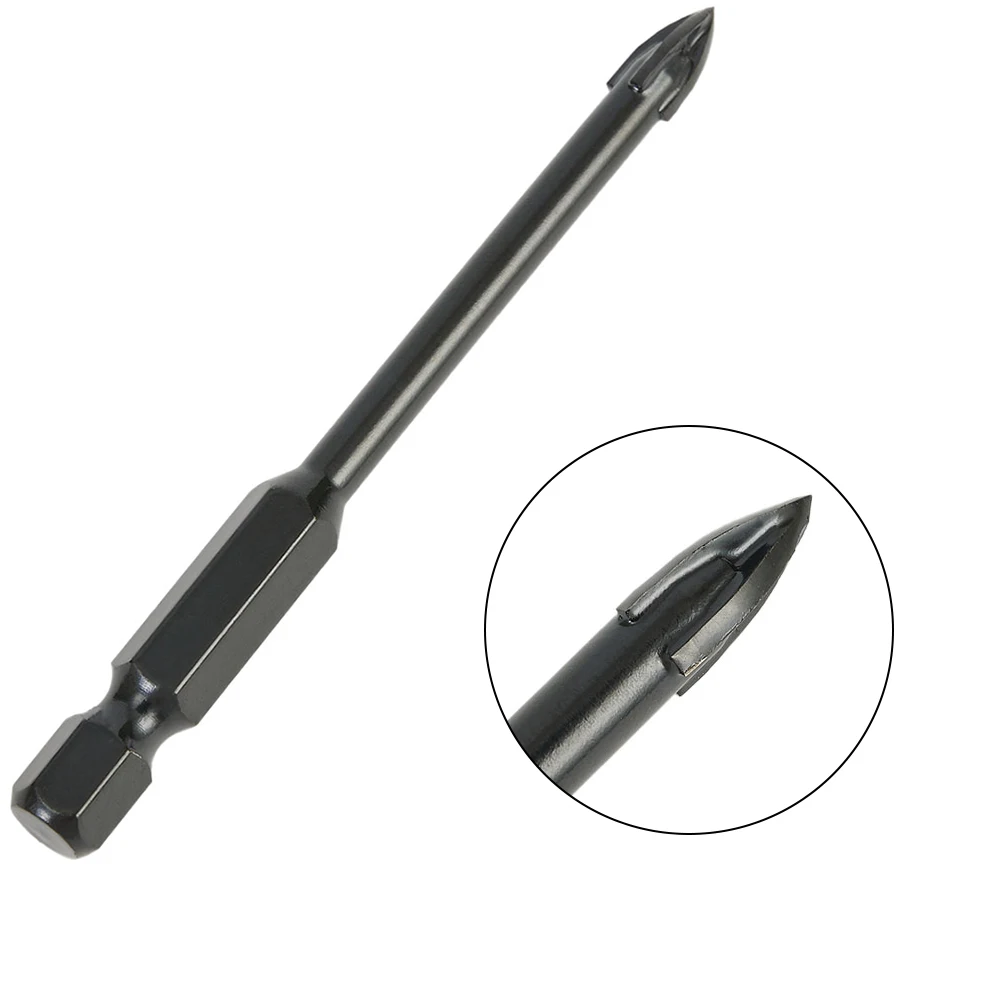1 pz punta da trapano per legno metallo cemento piastrelle di ceramica strumenti di perforazione seghe a tazza diamantate per gres 4-12mm costruzione lavorazione del legno