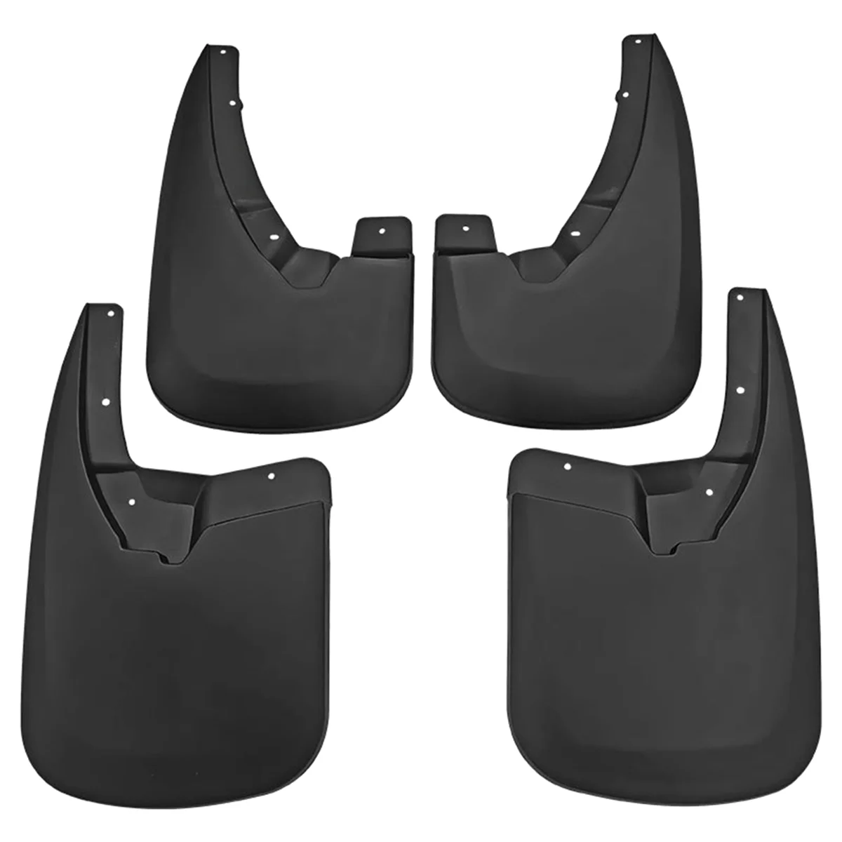 

1Set Car Front Rear Mud Flaps Mudguards for Dodge Ram 1500 2500 3500 2010-2018 Mudguards Splash Mud Flaps