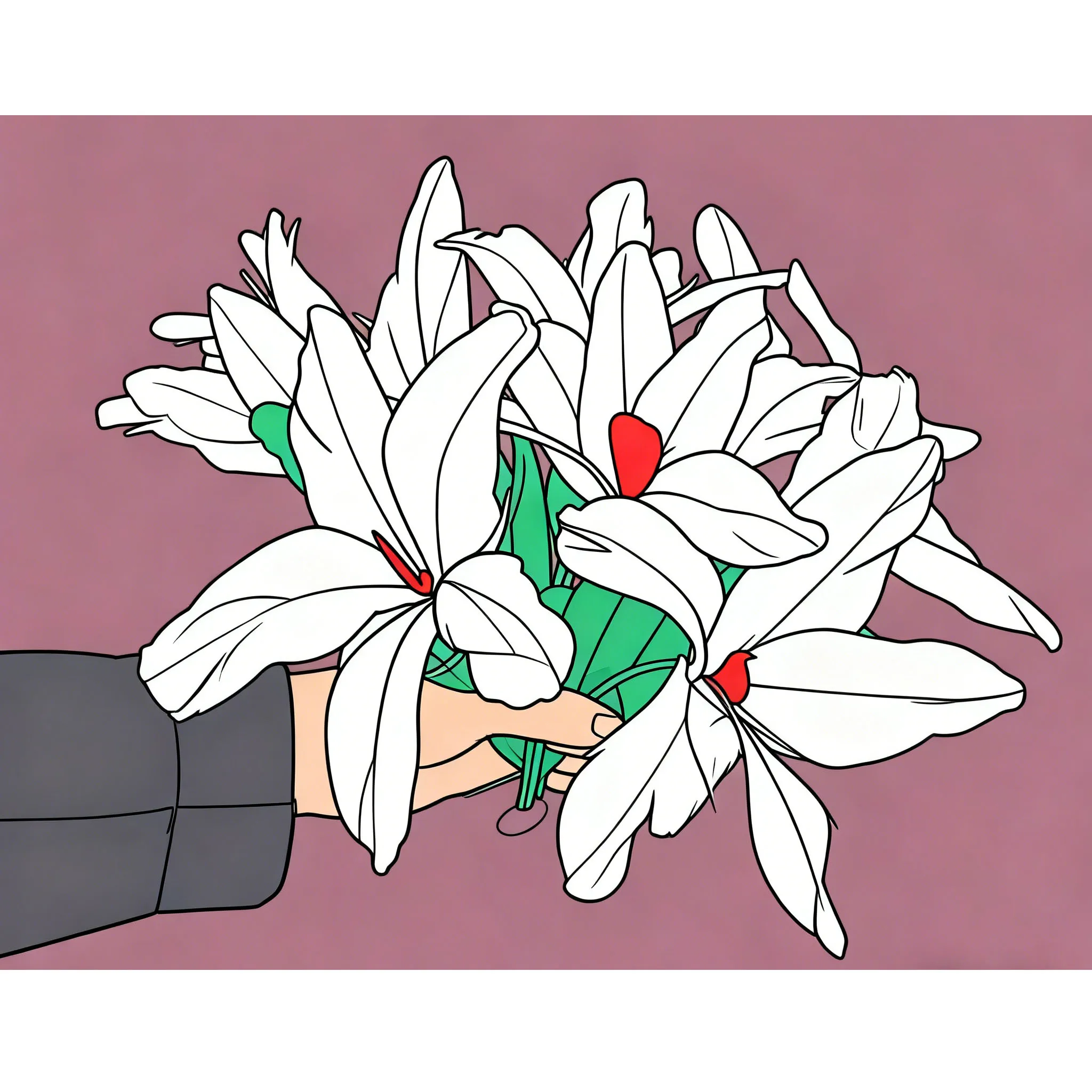 

Букет с рукавами Белый цветок Волшебные трюки Букеты из перьев Появляются из рукава Изготовление цветов Магия Уловки Реквизит