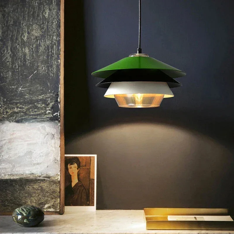 Nordic Designers Restaurants Clothing Stores Bedrooms Bedside Bars Bar Counters Cloakrooms White Multi Layer Glass Chandeliers