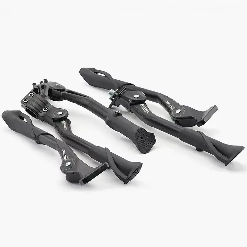 

1pcs for Adjustable Aluminum Alloy Kickstand Three Holes Bike - Double Hole Side Foot Support Sports Outdoor Popular