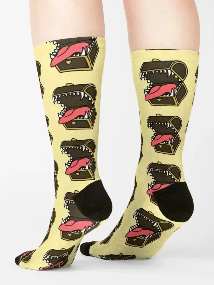 Classic DND Beasties - Mimic Socks Non-slip cool gifts funny sock Socks Women Men's